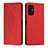 Leather Case Stands Flip Cover Holder Y02X for Xiaomi Redmi Note 11R 5G Red