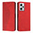 Leather Case Stands Flip Cover Holder Y02X for Xiaomi Redmi Note 12 Pro 5G Red