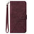 Leather Case Stands Flip Cover Holder Y03B for Samsung Galaxy A42 5G