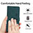 Leather Case Stands Flip Cover Holder Y03X for Motorola Moto E40