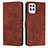 Leather Case Stands Flip Cover Holder Y03X for Motorola Moto Edge S 5G