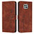 Leather Case Stands Flip Cover Holder Y03X for Motorola Moto G Power (2021)