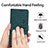 Leather Case Stands Flip Cover Holder Y03X for Motorola Moto G200 5G