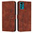 Leather Case Stands Flip Cover Holder Y03X for Motorola Moto G22