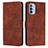 Leather Case Stands Flip Cover Holder Y03X for Motorola Moto G31