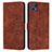 Leather Case Stands Flip Cover Holder Y03X for Motorola Moto G50 5G