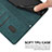 Leather Case Stands Flip Cover Holder Y03X for Motorola Moto G60