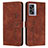 Leather Case Stands Flip Cover Holder Y03X for OnePlus Nord N300 5G