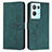 Leather Case Stands Flip Cover Holder Y03X for Oppo Reno8 Pro 5G Green