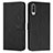 Leather Case Stands Flip Cover Holder Y03X for Samsung Galaxy A70 Black