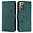 Leather Case Stands Flip Cover Holder Y03X for Samsung Galaxy Note 20 Ultra 5G Green