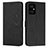 Leather Case Stands Flip Cover Holder Y03X for Xiaomi Redmi Note 11R 5G Black