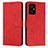 Leather Case Stands Flip Cover Holder Y03X for Xiaomi Redmi Note 11R 5G Red