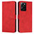 Leather Case Stands Flip Cover Holder Y04X for Xiaomi Redmi Note 12 Pro Speed 5G Red