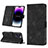 Leather Case Stands Flip Cover Holder Y05B for Apple iPhone 13 Pro