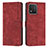 Leather Case Stands Flip Cover Holder Y07X for Huawei Honor X5 Red