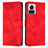 Leather Case Stands Flip Cover Holder Y07X for Motorola Moto Edge X30 Pro 5G Red
