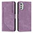 Leather Case Stands Flip Cover Holder Y08X for Motorola Moto E32