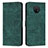 Leather Case Stands Flip Cover Holder Y08X for Nokia G30 Green