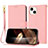 Leather Case Stands Flip Cover Holder Y09X for Apple iPhone 14 Plus