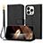 Leather Case Stands Flip Cover Holder Y09X for Apple iPhone 14 Pro