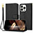 Leather Case Stands Flip Cover Holder Y09X for Apple iPhone 14 Pro Max