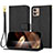 Leather Case Stands Flip Cover Holder Y09X for Motorola Moto G32