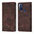 Leather Case Stands Flip Cover Holder YB1 for Motorola Moto G Power (2022)