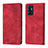 Leather Case Stands Flip Cover Holder YB1 for Oppo Reno6 5G Red