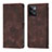 Leather Case Stands Flip Cover Holder YB1 for Oppo Reno9 5G