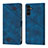 Leather Case Stands Flip Cover Holder YB1 for Samsung Galaxy A14 5G Blue