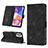 Leather Case Stands Flip Cover Holder YB1 for Samsung Galaxy A23 4G