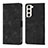 Leather Case Stands Flip Cover Holder YB1 for Samsung Galaxy S22 5G