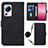Leather Case Stands Flip Cover Holder YB1 for Xiaomi Mi 12 Lite NE 5G Black