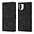 Leather Case Stands Flip Cover Holder YB1 for Xiaomi Redmi A1 Black