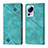 Leather Case Stands Flip Cover Holder YB3 for Xiaomi Mi 12 Lite NE 5G Green