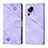 Leather Case Stands Flip Cover Holder YB3 for Xiaomi Mi 12 Lite NE 5G Purple