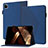 Leather Case Stands Flip Cover Holder YX1 for Apple iPad Pro 11 (2020) Blue