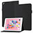 Leather Case Stands Flip Cover Holder YX1 for Apple New iPad 9.7 (2018) Black