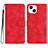 Leather Case Stands Flip Cover Holder YX2 for Apple iPhone 14 Plus