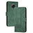 Leather Case Stands Flip Cover Holder YX2 for Nokia G30 Green