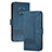 Leather Case Stands Flip Cover Holder YX2 for Nokia XR20 Blue