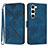 Leather Case Stands Flip Cover Holder YX3 for Samsung Galaxy S22 5G