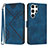 Leather Case Stands Flip Cover Holder YX3 for Samsung Galaxy S23 Ultra 5G