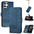 Leather Case Stands Flip Cover Holder YX4 for Samsung Galaxy S22 Ultra 5G