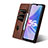 Leather Case Stands Flip Cover Holder YZ2 for Oppo A78 5G