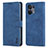 Leather Case Stands Flip Cover Holder YZ5 for Oppo Reno9 Pro 5G Blue