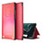 Leather Case Stands Flip Cover Holder ZL1 for Samsung Galaxy S20 Plus Red