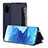 Leather Case Stands Flip Cover Holder ZL2 for Samsung Galaxy S20