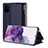 Leather Case Stands Flip Cover Holder ZL2 for Samsung Galaxy S20 Plus 5G